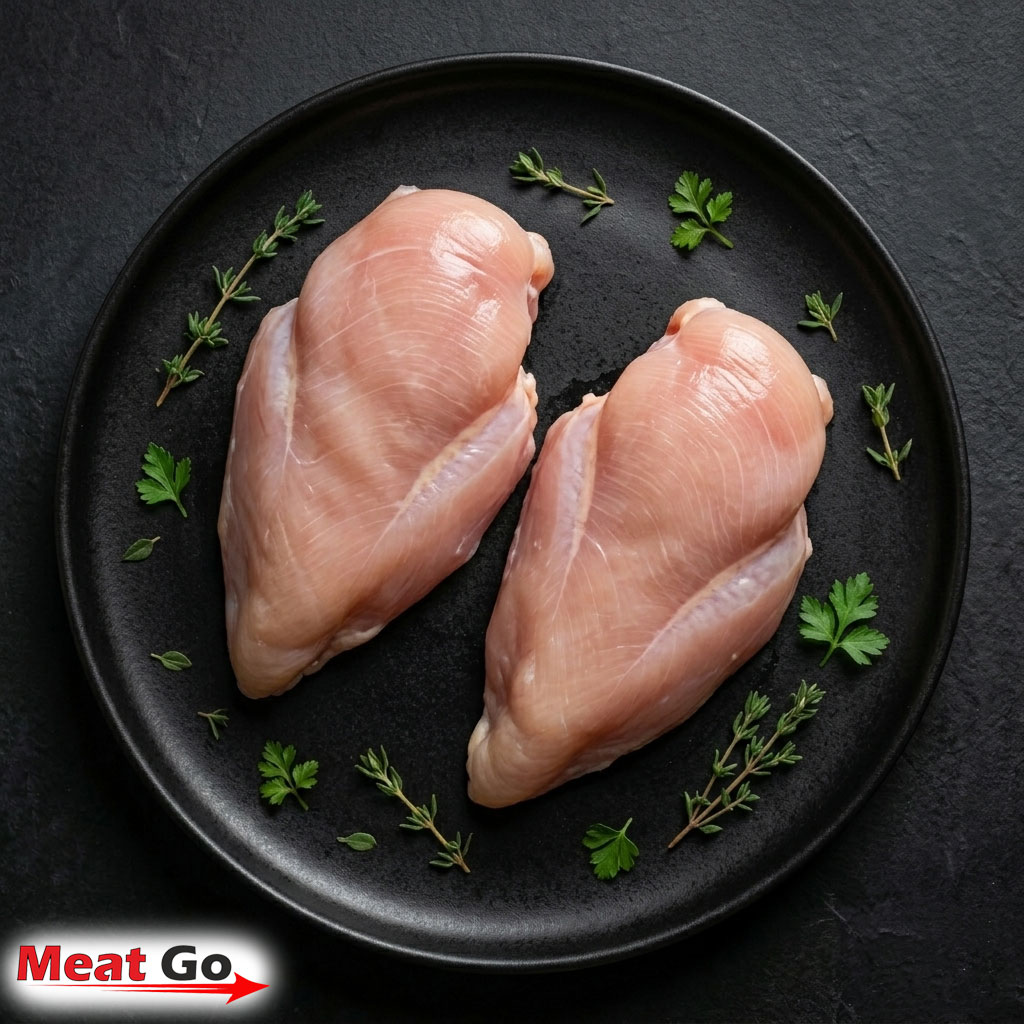 MeatGo Fresh Chicken Breast Boneless Cleaned 1Kg